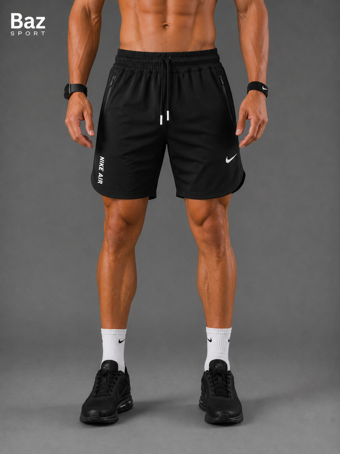 شلوارک Nike air با پارچه آیرو